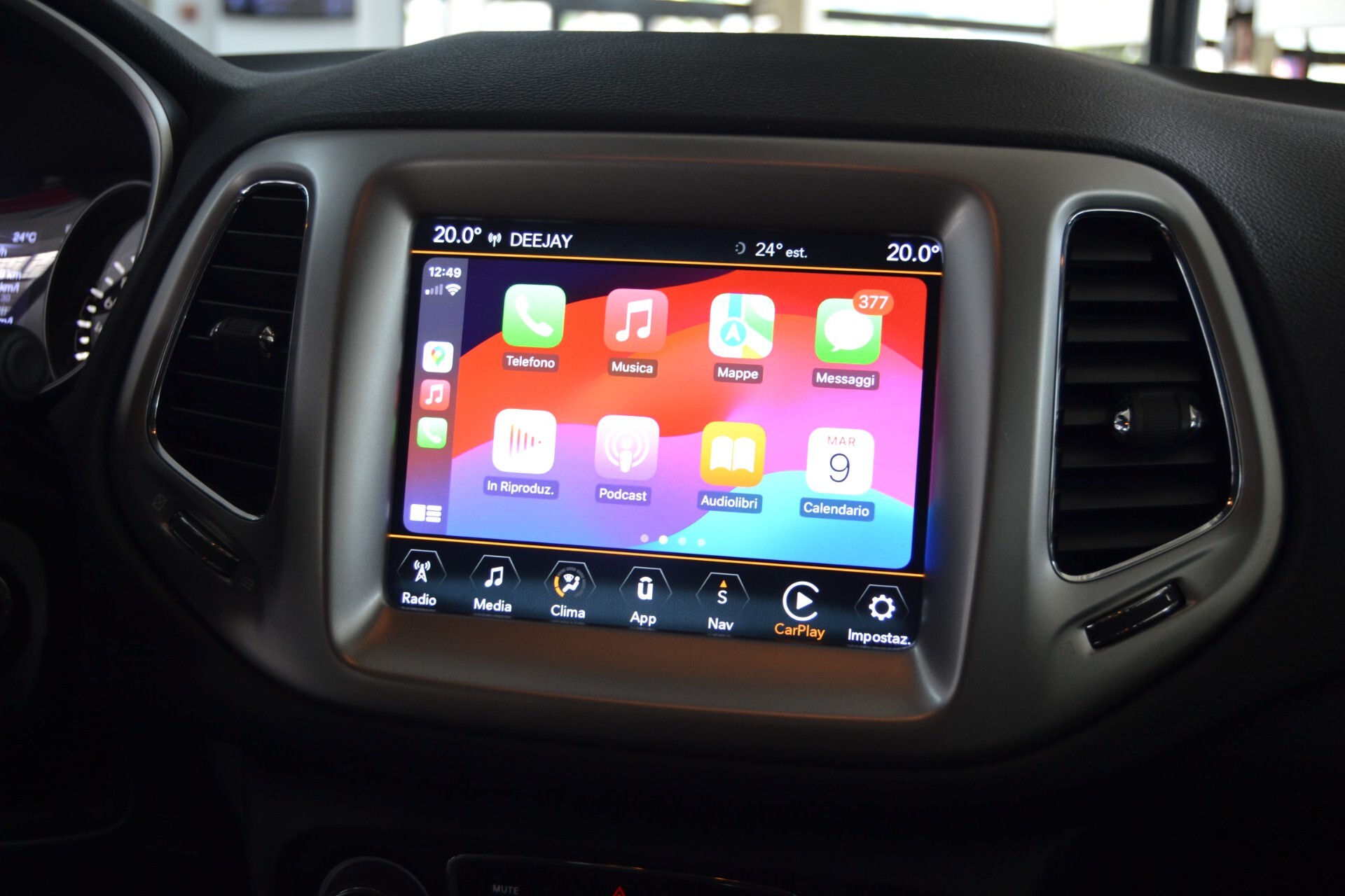 Jeep Compass 1.6 MJT 120CV UniPro/Navi/T.Cam/Gancio