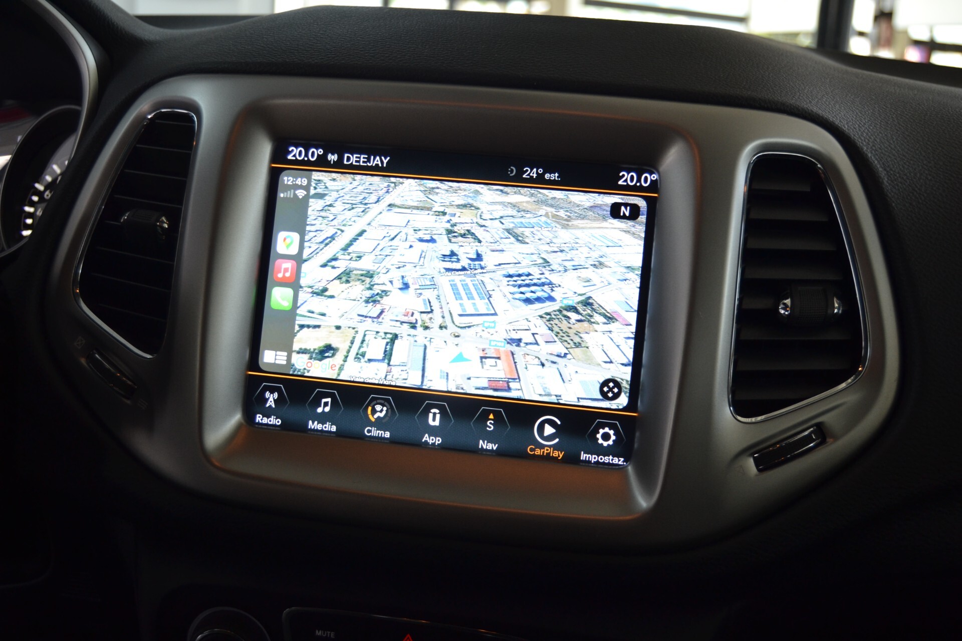 Jeep Compass 1.6 MJT 120CV UniPro/Navi/T.Cam/Gancio