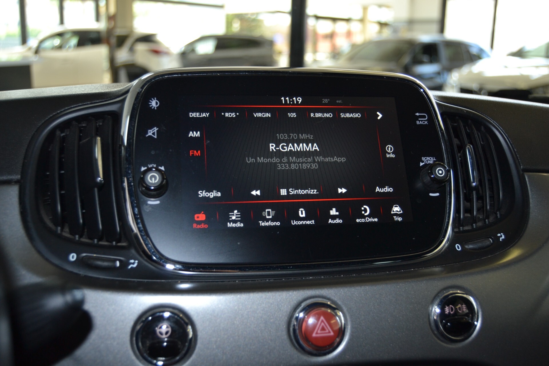 Fiat 500 S 1.2i 70CV UniPro/Cruise/KMDOC/LED
