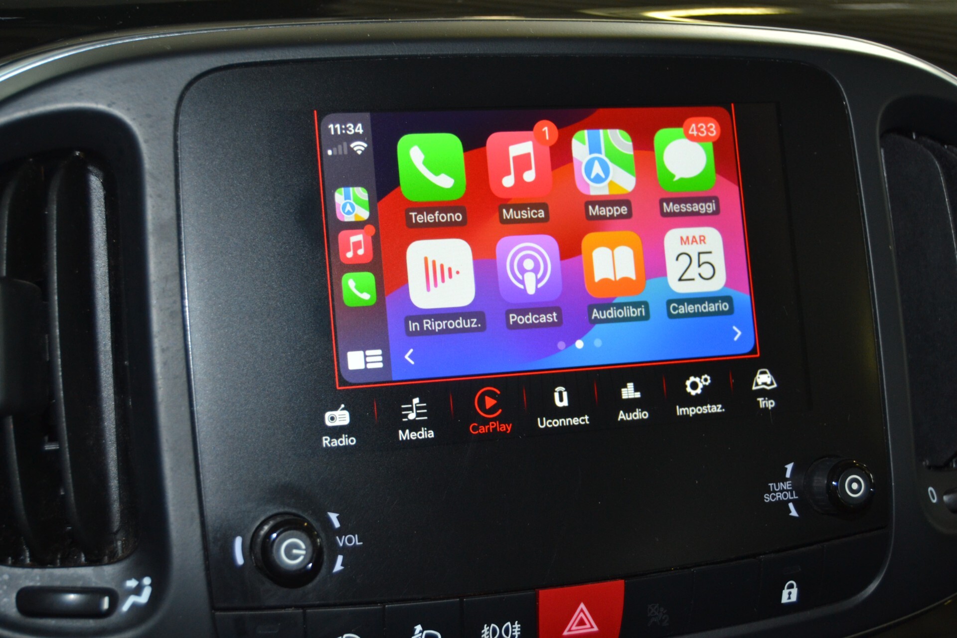 Fiat 500L 1.4 T-Jet 120 CV GPL Mirror Navi/Cruise/Telecamera